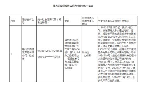在漳浦欠薪295万 这个建筑劳务公司老板被警方立案